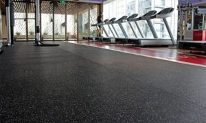 What type of floors requires Rubber Flooring